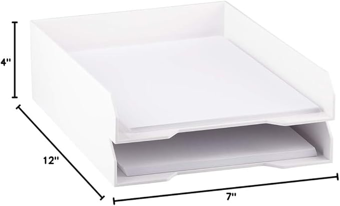 JAM PAPER Stackable Paper Trays - Image 6