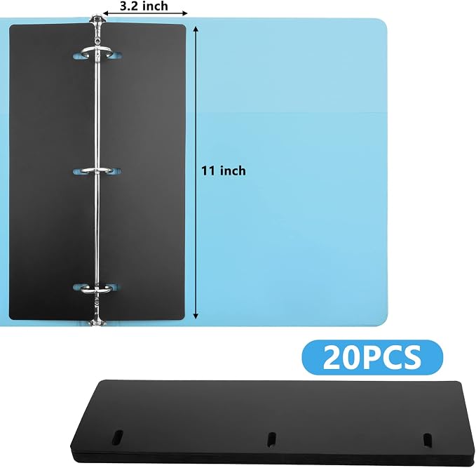 20 PCS Flat Sheet Lifters, Sheet Flatteners, Sheet Lifters Binders, Plastic - Image 2