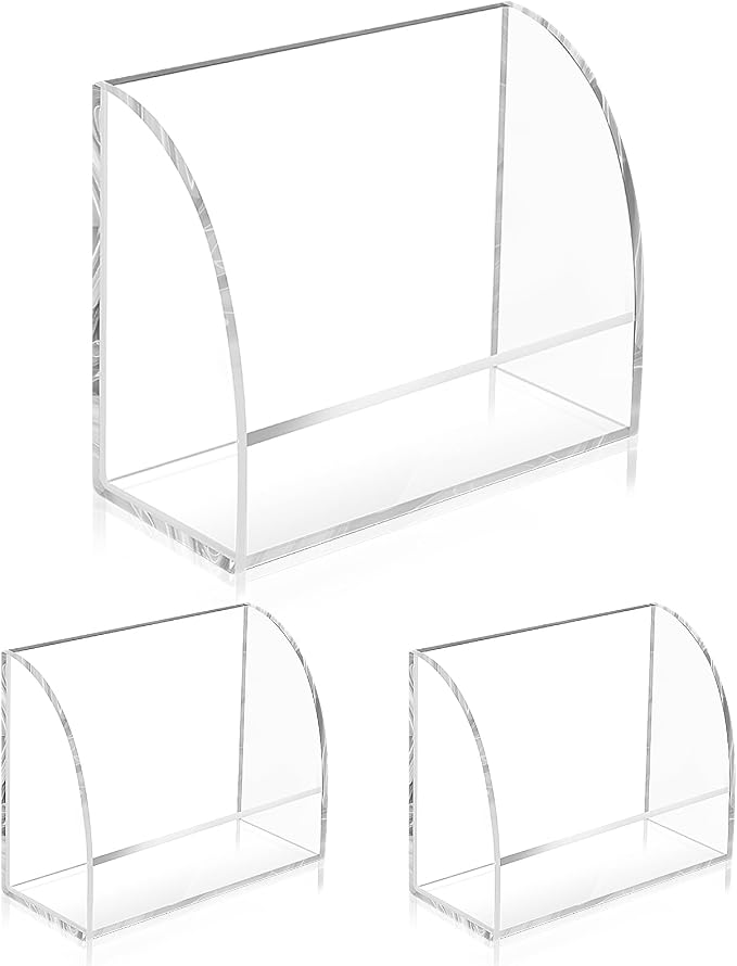 2 PCS 4 X 6 Index Card Holder Clear Acrylic Card Holder - Image 2