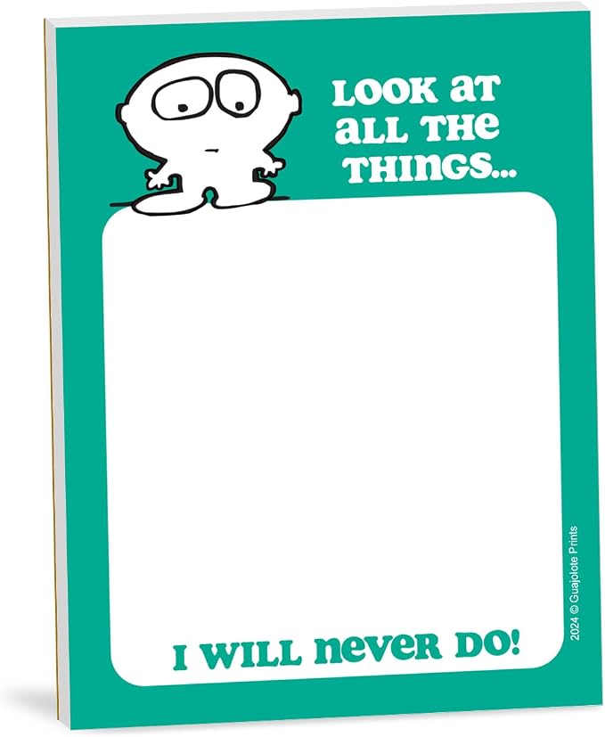 Funny Notepads 4 X 5.25 inch, Humorous Office Gift - Image 3