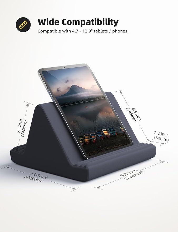 Lamicall Tablet Pillow Stand, Pillow Soft Pad - Image 5