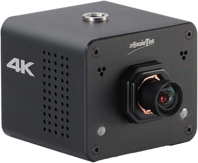 4K Native NDI|HX3 POV Box Camera PoE, Simultaneously HDMI & SDI Output, RTSP/RTMP(s)/SRT, Standalone Live Streaming to YouTube/Facebook/Twitch for Webcast, Meeting, Teaching & Gaming (M12 AF)-DeskLoop Office