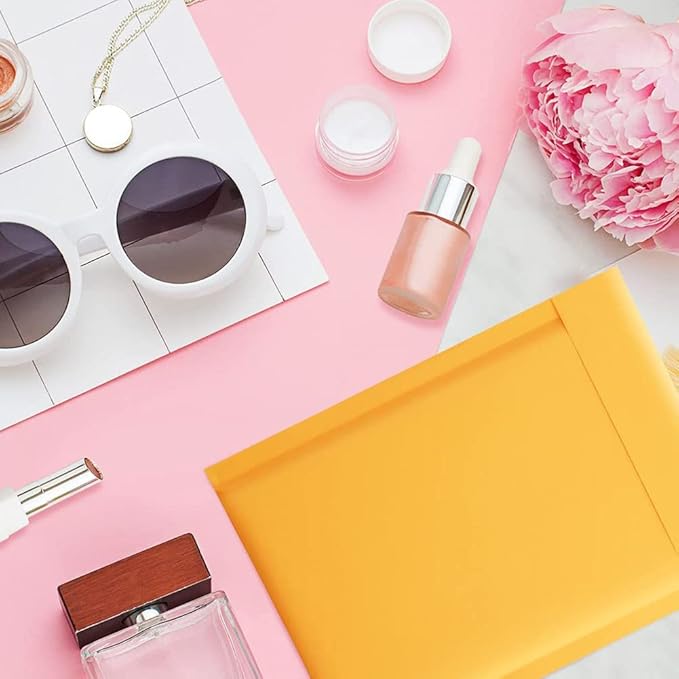 packbabol Kraft Bubble Mailers 6x10 Inch 50 Pcs,Small Self-Sealing Mail Shipping Bags,Yellow Padded Envelopes #0-DeskLoop Office