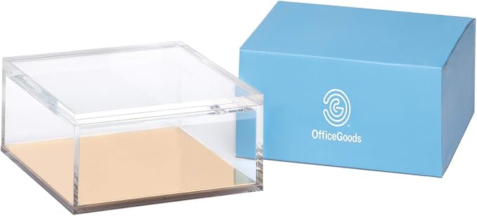 OfficeGoods Acrylic Desk Organizer w/Gold Base – Functional & Elegant Odds & - Image 9