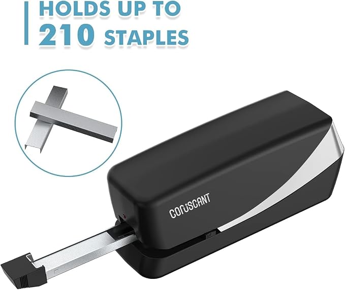 Coruscant Electric Stapler, No Jam Easy Reload, 25 Sheet Automatic Staplers - Image 5