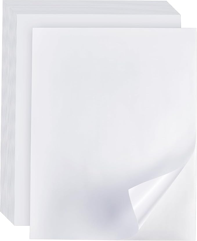 Full Sheet Labels 8.5” x 11” Sticker Paper Matte White, Large Shipping Label - Image 7