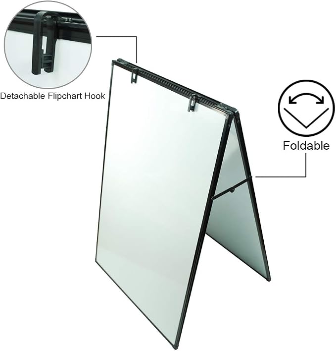 JILoffice Dry Erase Board, Magnetic White Board 36 X 24 Inch, Double Sided - Image 2