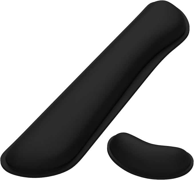 Dapesuom Enlarge Keyboard Wrist Rest, Memory Foam Wrist Cushion by Unknown