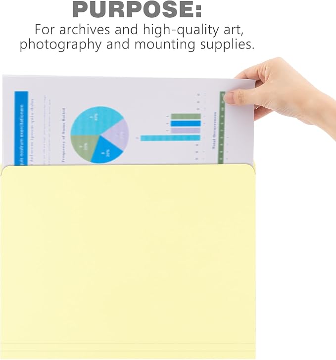 Lineco Archival File Folders, 9.5"x11.75" - Image 3