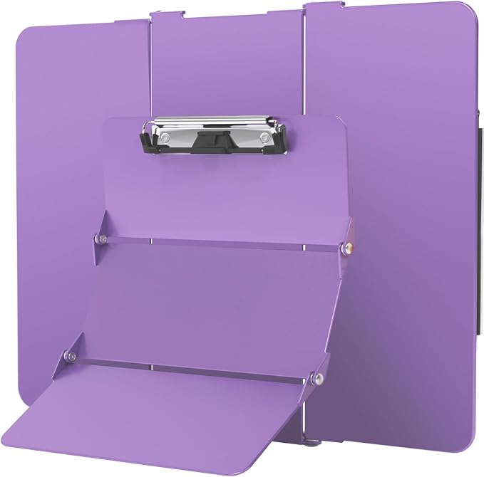 Clipboard Foldable Without Edition Cheat Charts, 3 Layers Aluminum, Nurse Board by HOZOLNursingClipboard