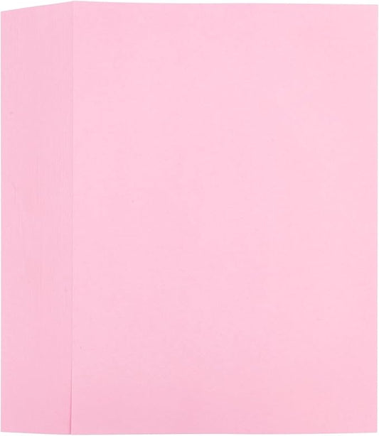 M&G 100 Sheets Pink Copy Printing Paper, 8.3 X 11.7 inch Colored Printer Papers, Pink Construction Paper for Card Making Scrapbooking School Office Party DIY Craft-DeskLoop Office