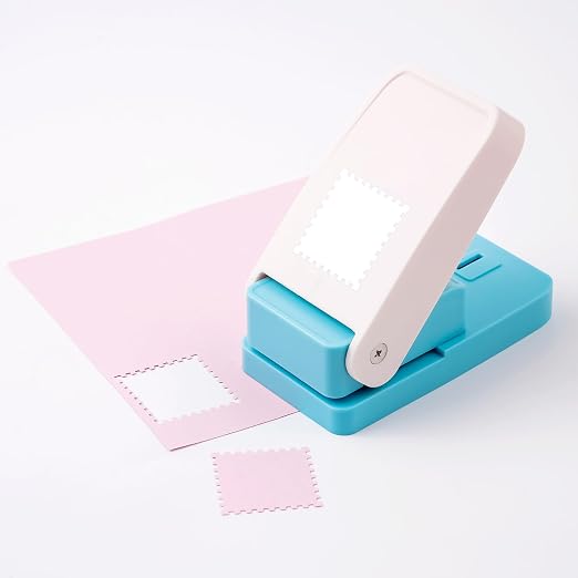 Square Stamp Punch, 1 Inch Square Stamp Puncher Postage Stamps Punches - Image 2