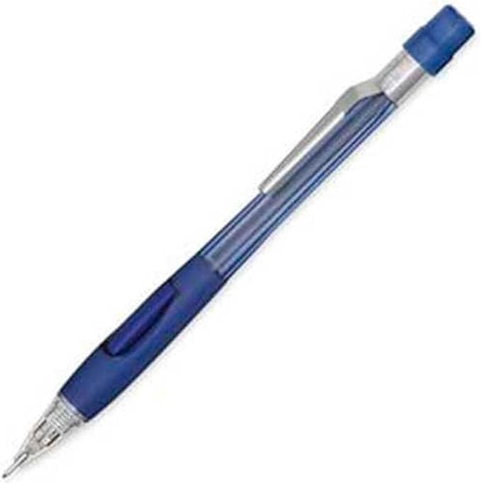 Pentel Quicker Clicker Automatic Pencil, 0.7mm Lead Size, Transparent Blue by PentelofAmerica