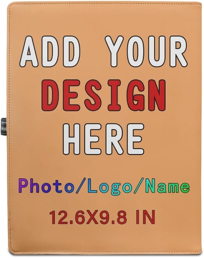 Personalized Padfolio with Logo Photo Name, Custom Business Portfolio Folder - Image 2