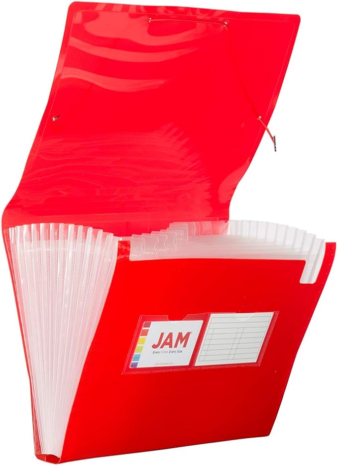 JAM PAPER Accordion Folders by JAMPaper