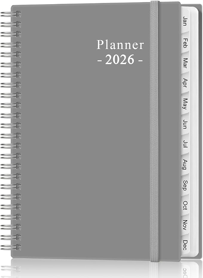 2026 Planner - Planner 2026 from January 2026 - December 2026, Weekly & Monthly by Heveboik