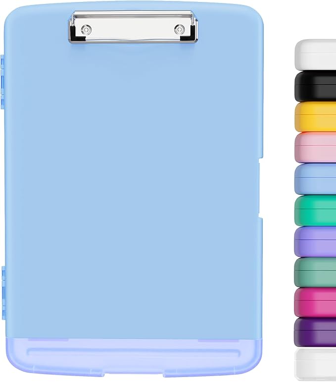 Hongri Clipboard with Storage with Pen Holder, Folder Nursing Clip Board 8.5 x by Hongri
