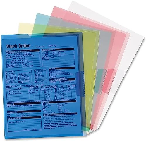 Smead Organized Up Poly Translucent Project Jacket, Letter Size, 5 per Pack - Image 3