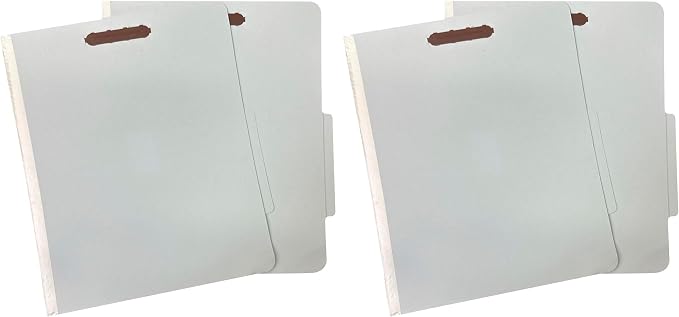 Amazon Basics Sturdy Pressboard Classification File Folders by AmazonBasics