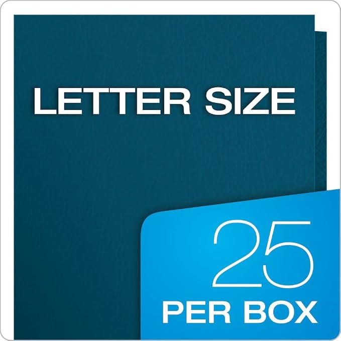 Oxford Twin-Pocket Folders, Textured Paper, Letter Size, Holds 100 Sheets - Image 10