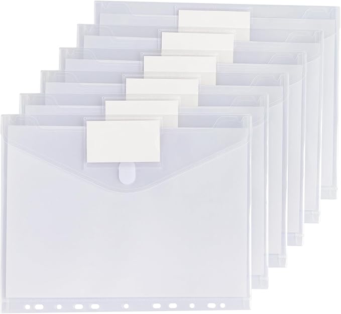 Tamaki 6 Pack Binder Pocket for 11 Ring, Letter Size - Image 2