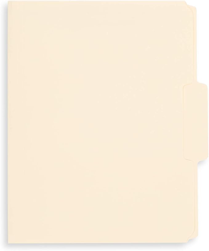 50 Manila Fastener File Folders - Image 4
