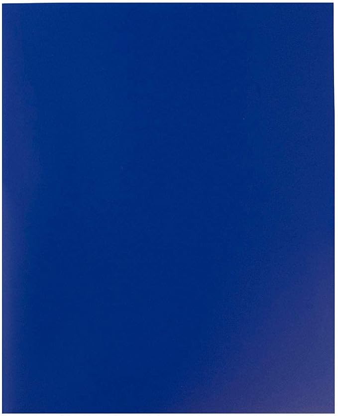 JAM PAPER Plastic 2 Pocket POP Folders - Image 5