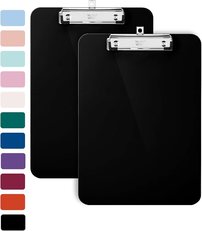 Mr. Pen- Plastic Clipboard, 12.5" x 9", 2 Pack - Image 8