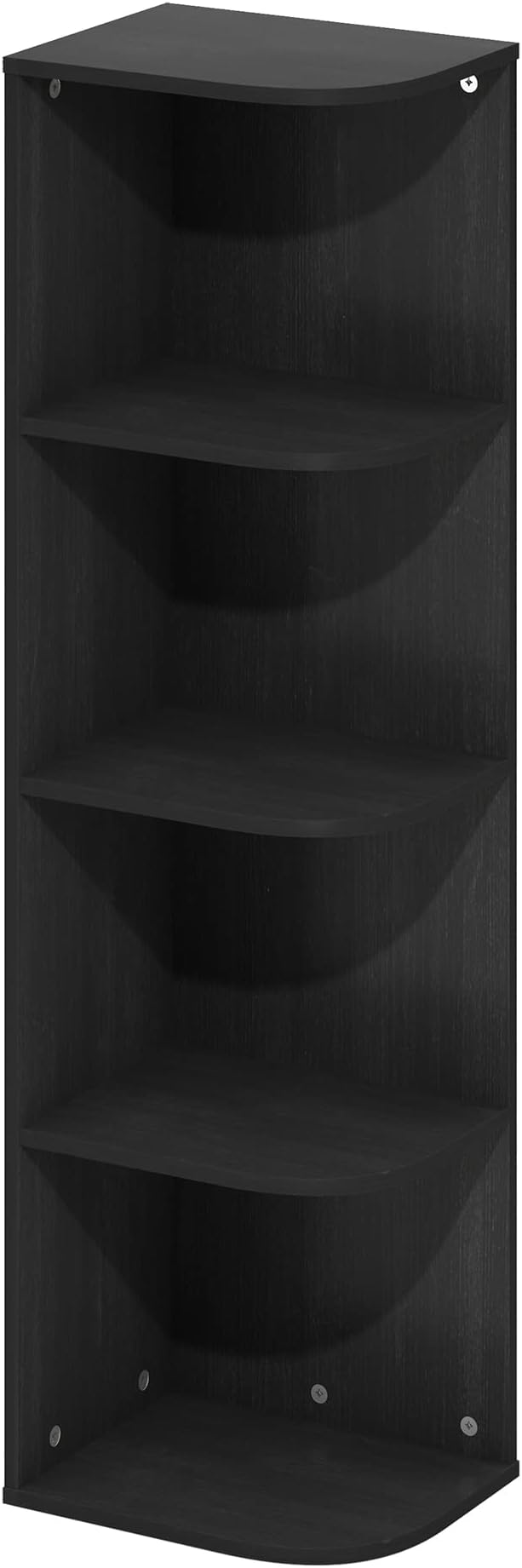 Furinno Pasir 4-Tier Corner Open Shelf Bookcase - Image 6