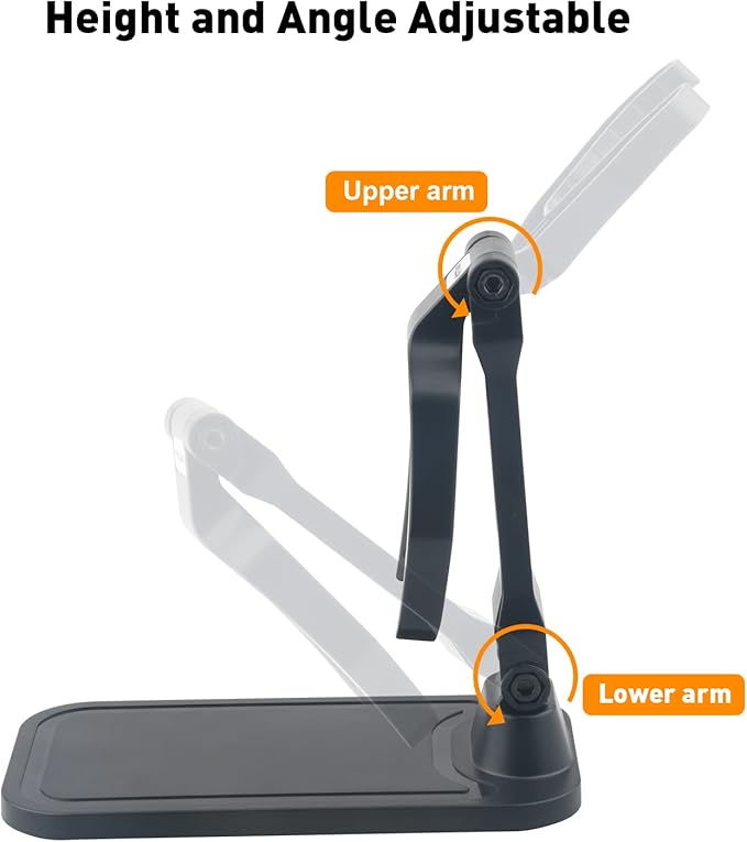 Universal Barcode Scanner Stand, VOTTAN Free-Installed Foldable Barcode Reader - Image 2