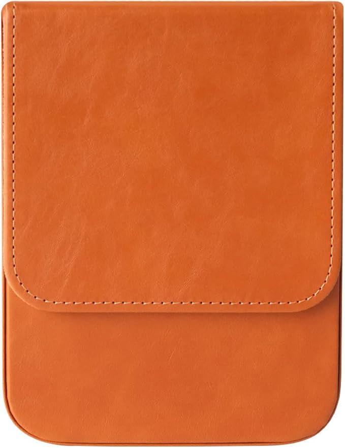 MIVLXLX Leather 6 Fountain Pen/Pencil Tray Case, Magnetic Closure - Image 6