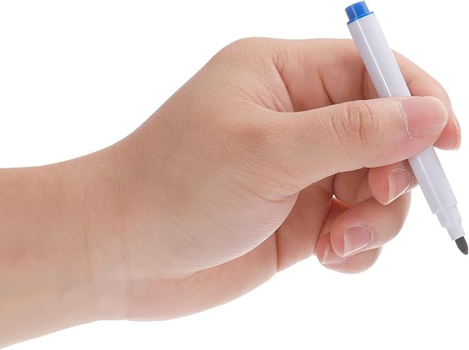 PATIKIL Dry Erase Marker Pens, 30 Pack Dark Blue Ink Fine Point Low Odor - Image 5