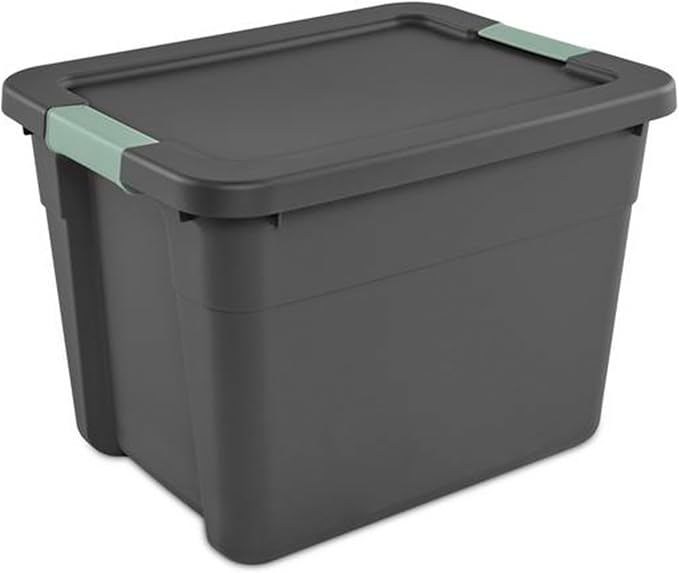 Sterilite 6-Pack Latch Tote, Stackable Plastic Storage Container Bins - Image 9