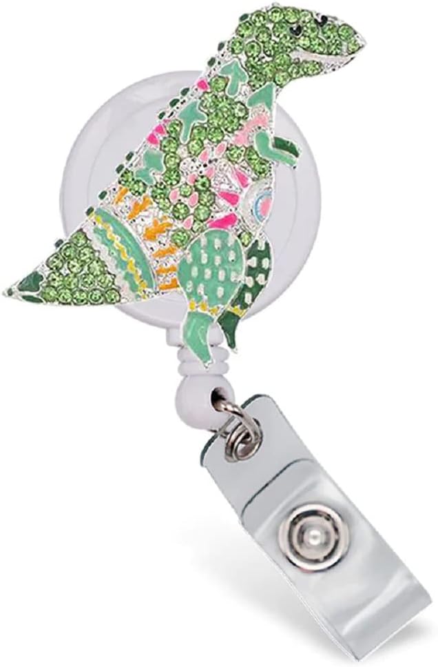 Outside the Box Sparkle and Shine Novelty Retractable Badge Reel ID Holder by Unknown