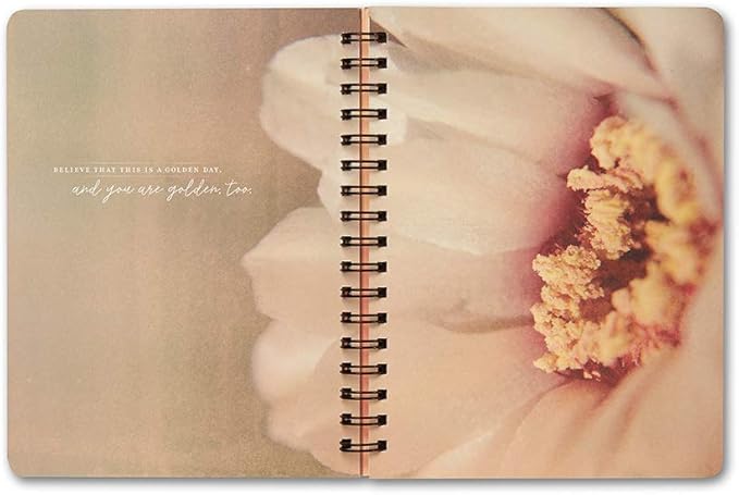 Compendium Spiral Notebook - You are here. Now, everything is possible. — A Designer Spiral Notebook with 192 Lined Pages, College Ruled, 7.5”W x 9.25”H-DeskLoop Office