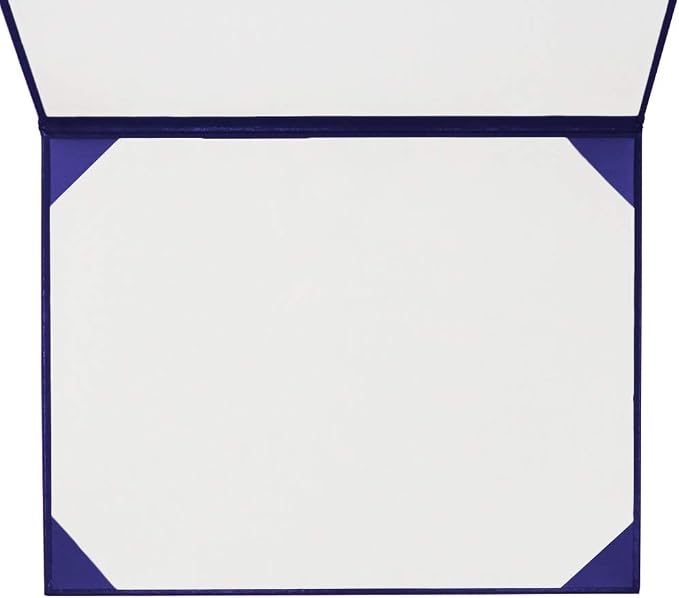 GraduationMall 8.5"x11" Smooth Padded Diploma Cover Certificate Holder Purple - Image 4