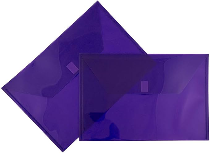 JAM PAPER Plastic Envelopes - Image 3