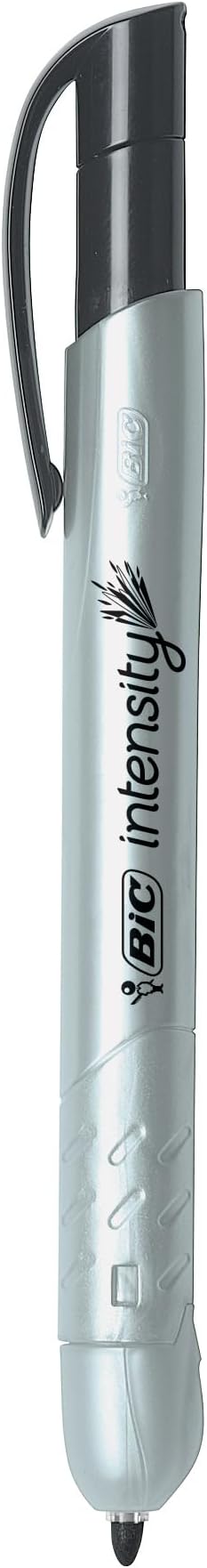 BIC Intensity Retractable Permanent Markers, Fine Bullet Tip, 12-Count Pack - Image 3