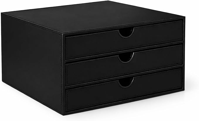 UnionBasic Document Organizer, 3-Drawer File Cabinet Document Storage Box by UnionBasic