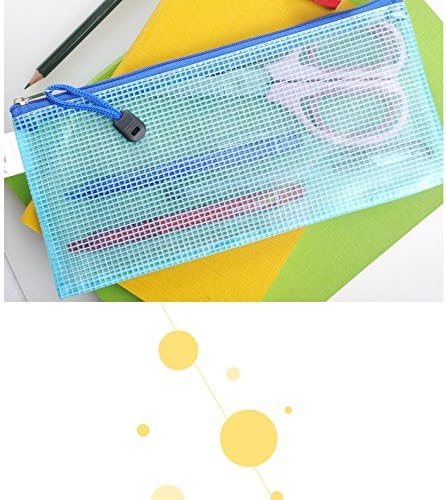 Small Zipper Envelope Document Storage Pouch Bag Invoice Holder Organizer - Image 3