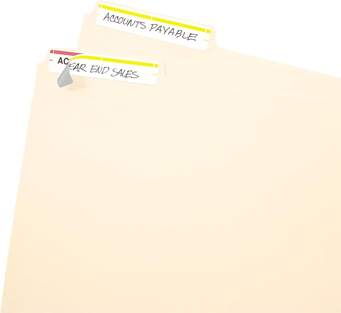 Avery File Folder Labels on 4" x 6" Sheets, Easy Peel, Print or Write, 2/3" x - Image 3