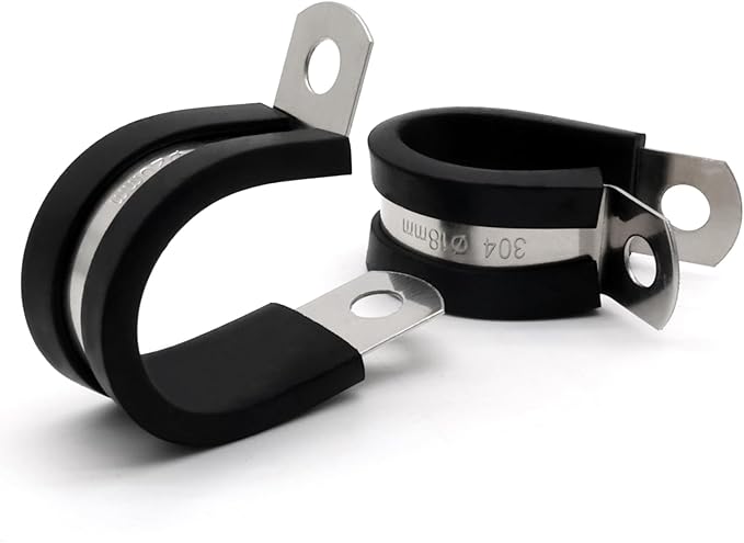 ZIPCCI 3/4 Inch Cable Clamp, 20 Pack Stainless Steel Wire Clamp - Image 5