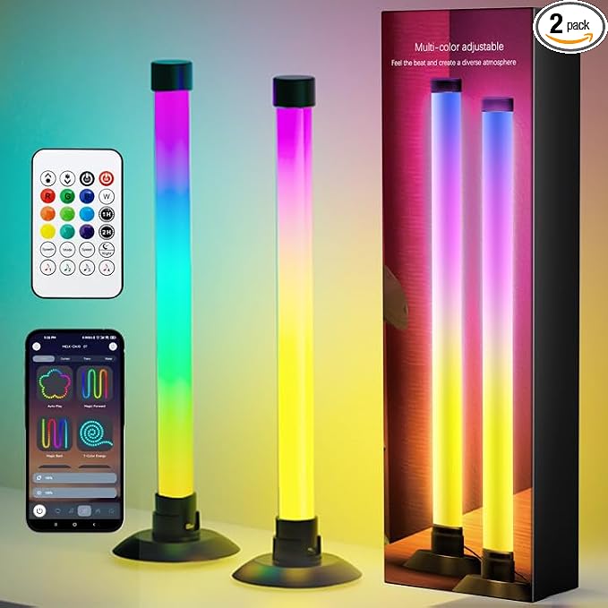 NBBUFF Led Light Bar with Music SynC Color Changing, Led Bar with App & Remote by Unknown
