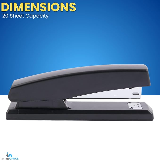 1InTheOffice Office Stapler for Desk, Heavy Duty Desk Stapler, 20 Sheets - Image 4