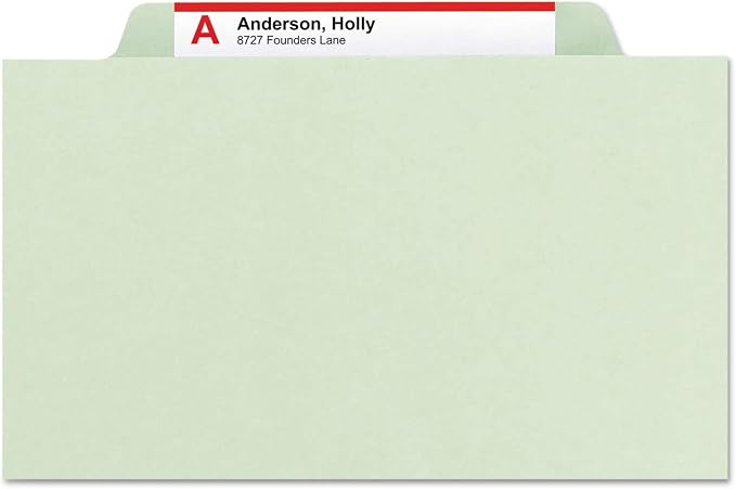 Smead Pressboard Classification File Folder - Image 7