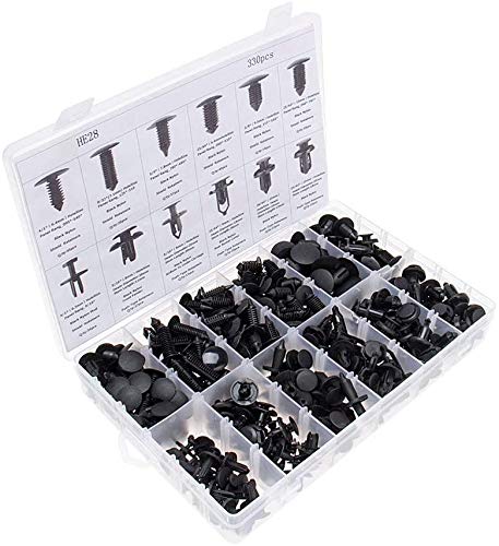 330Pcs 12Sizes Car Plastic Rivets Fasteners Push Type Pin Rivets Clips Trim Kit - Image 6