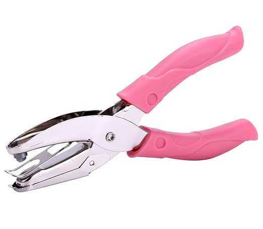 Star Shape Single Paper Hole Punch, 1 Pack 6.3 Inch Length 1/4 Inch of Diameter by Yansanido