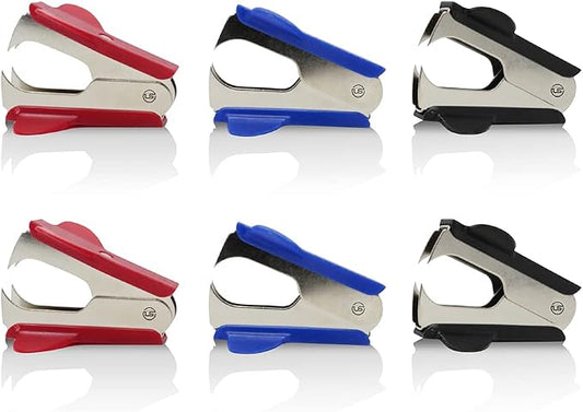 Ultimate Stationery Staple Remover Tool 6 PK Staple Puller Pinch Jaw by UltimateStationery