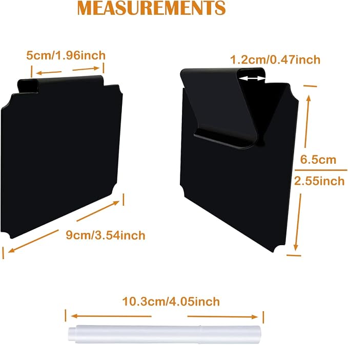 20 Basket Labels Clip On, Reusable Labels - Image 2