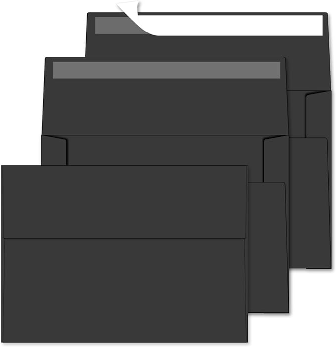 4x6 Envelopes For Invitation A4 Envelope white, 50 pack 4x6 card Envelopes Self by Rinrda